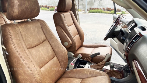 Bọc ghế da bò thật Lexus GX460: Cao cấp, Form mẫu chuẩn, mẫu mới nhất